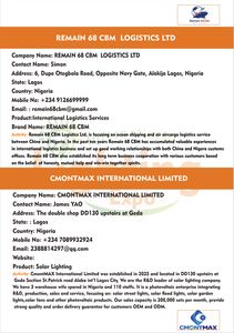 Nigeria International Lighting Expo 2026 page 56 thumbnail