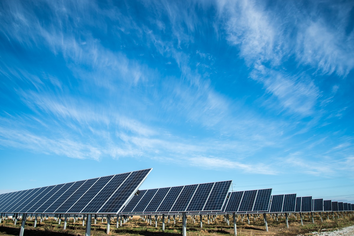 Solar panels installed on a residential rooftop in a Nigerian community